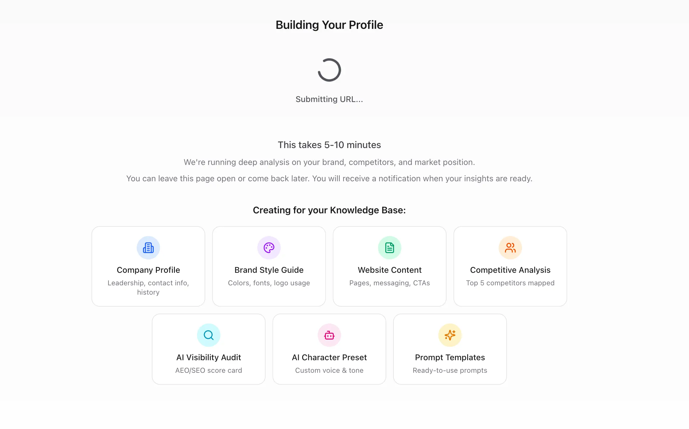 Build Your Brand Profile in Minutes, Not Weeks